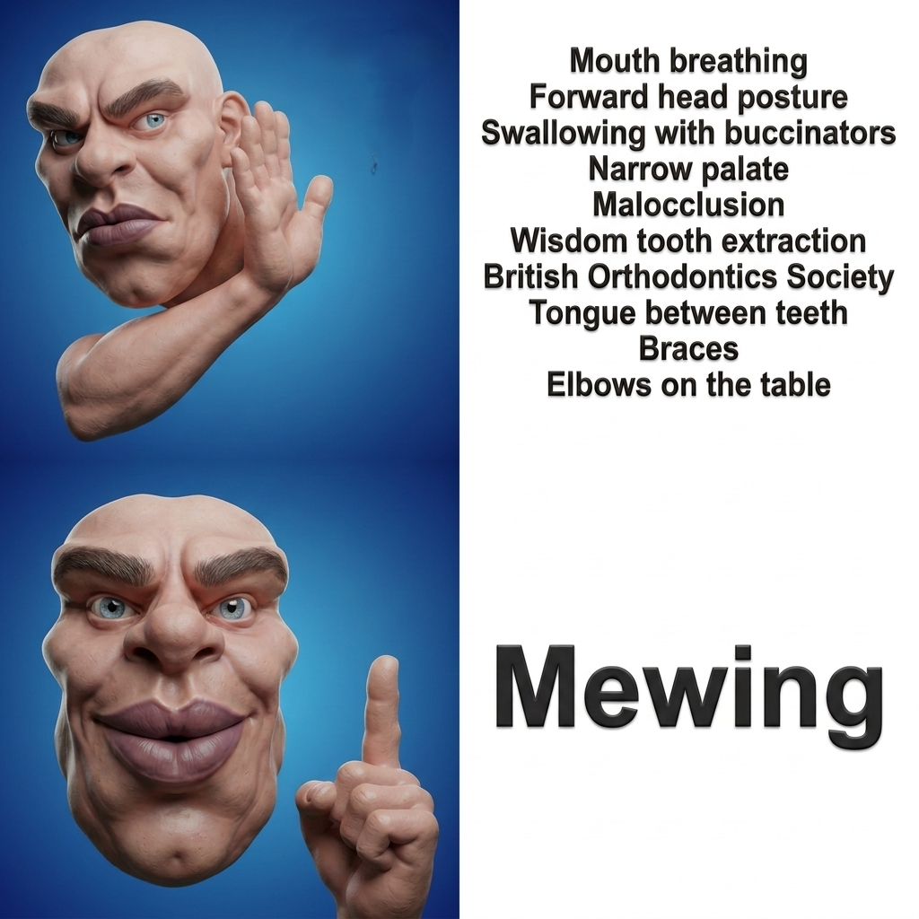 mewing meme